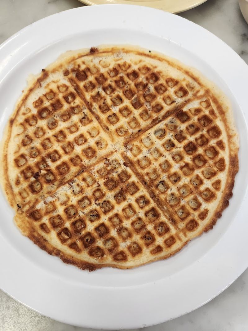 The Famous Camellia Grill Pecan Waffle