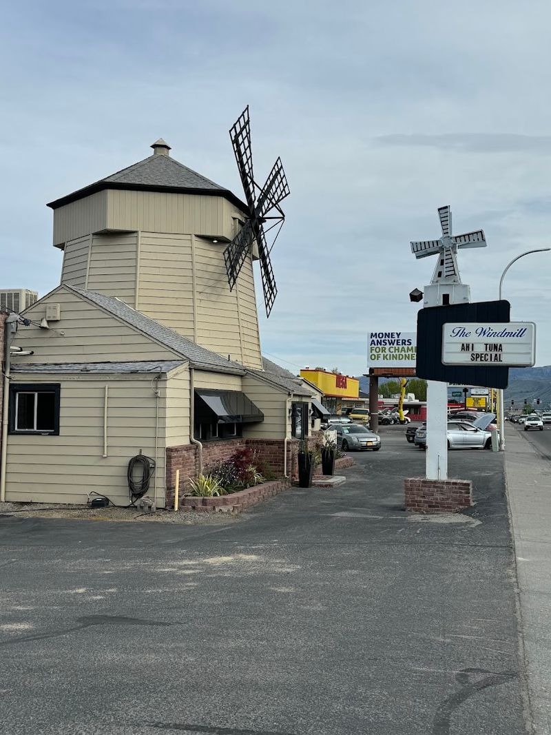 The Iconic Dutch Windmill Building