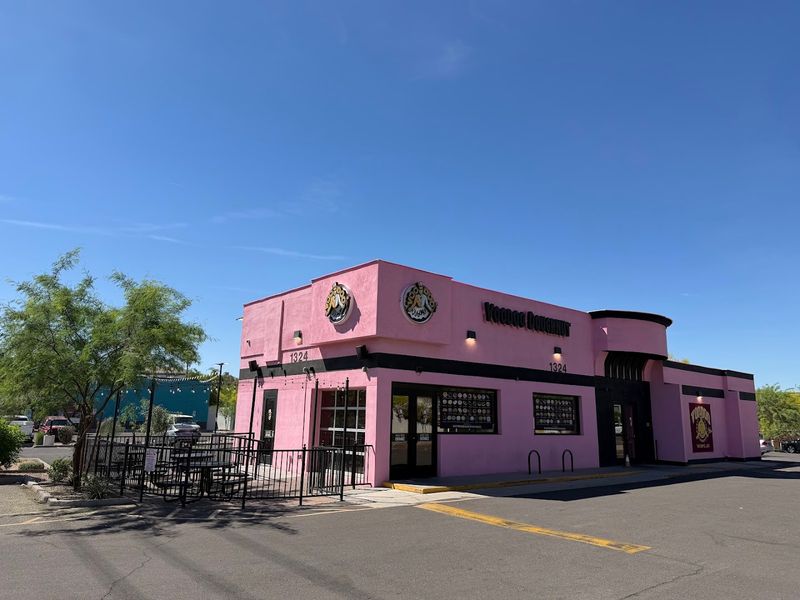 The Iconic Pink Exterior The Iconic Pink Exterior