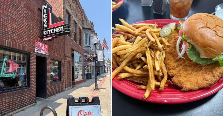 The Indiana Hole-In-The-Wall Restaurant Keeping Pork Tenderloin Sandwiches Traditional