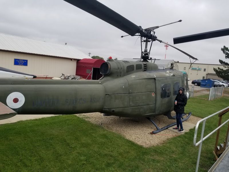 A Huey Helicopter That Commands Attention