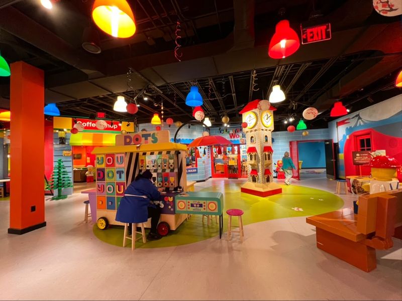 The Indoor Playground and Free-Build Zones