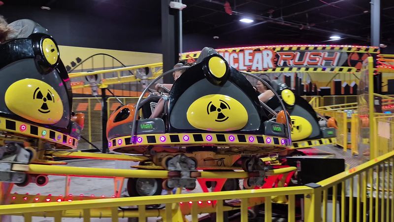 The Indoor Roller Coaster Steals The Show