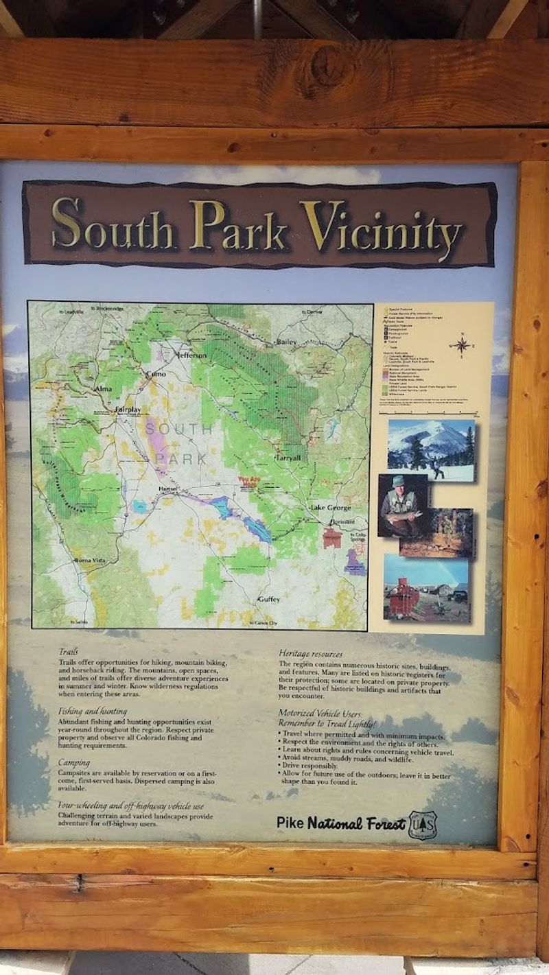 The Informational Displays Inside The Visitor Center