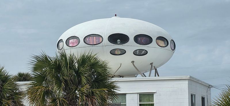 The Interior Looks Like A Space Capsule