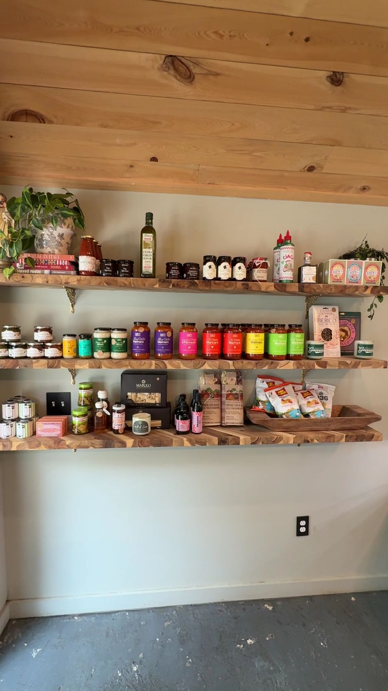 The Italian Market Shelves And Specialty Imports