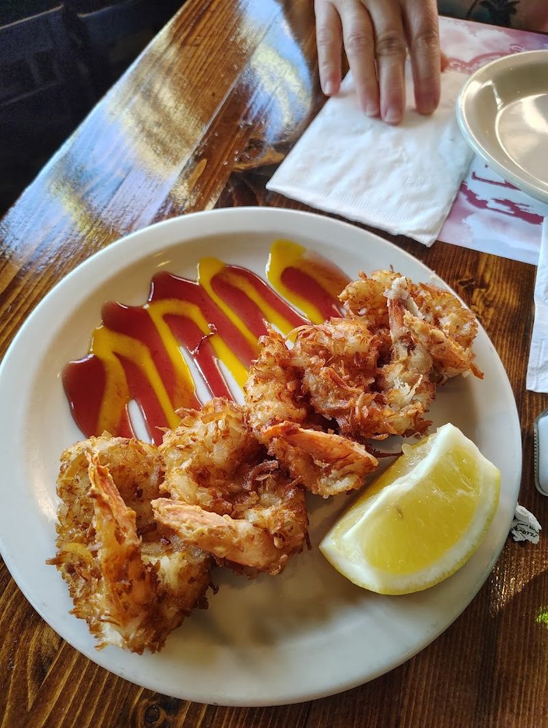 Coconut Shrimp With A Beautiful Presentation