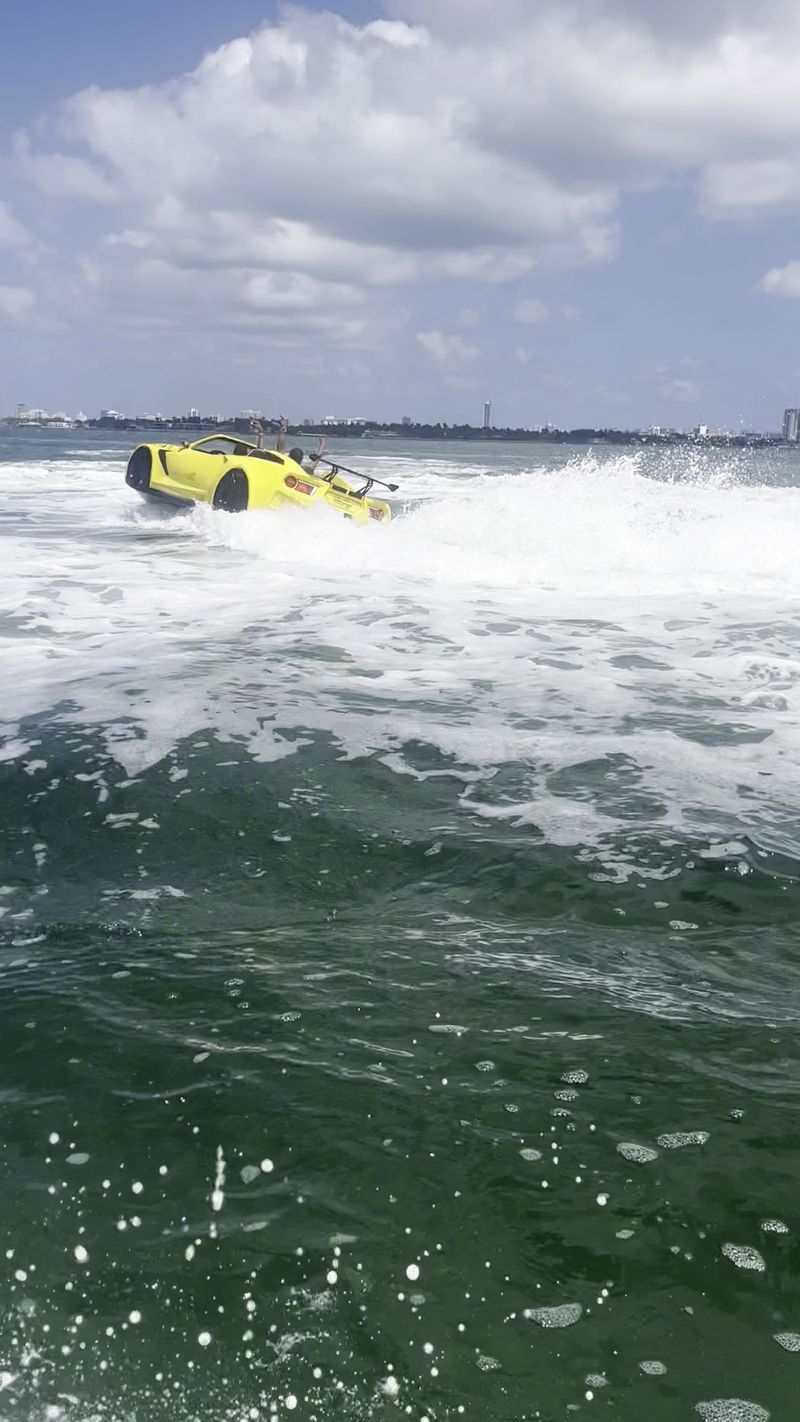 The JetCar Is Literally A Corvette-Shaped Watercraft
