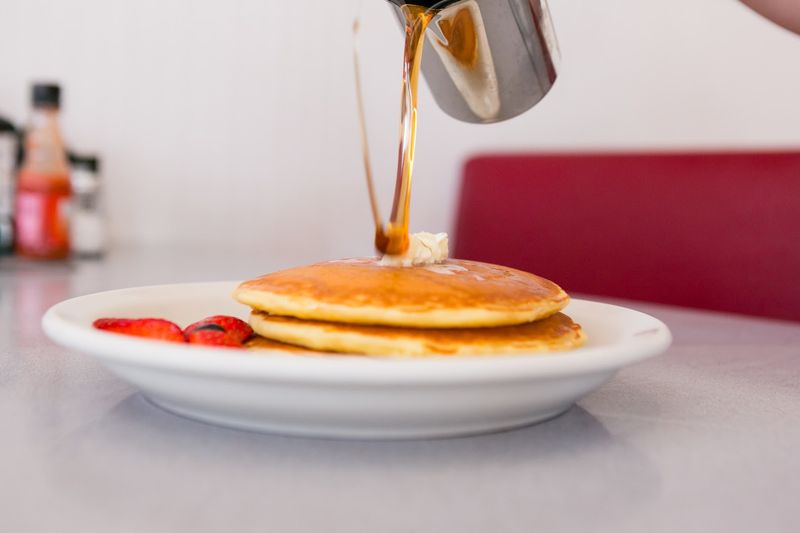 Pancake Order That Highlights Maple