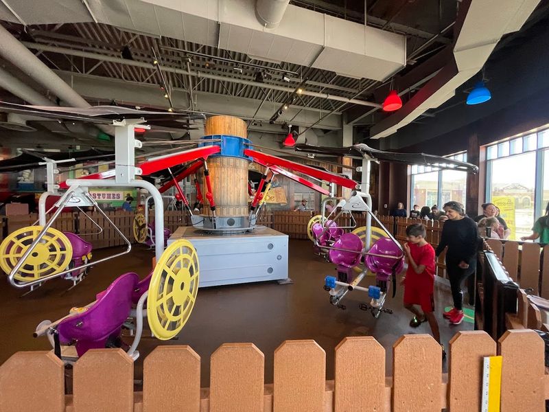 The Second Floor Play Area and Rides