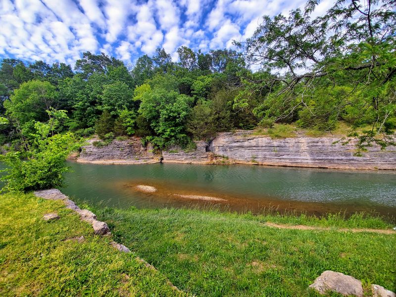 The Lake Brings A Scenic Pause Near Town The Lake Brings A Scenic Pause Near Town