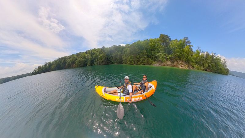 The Lake Covers Over 7,500 Acres Of Mountain Beauty