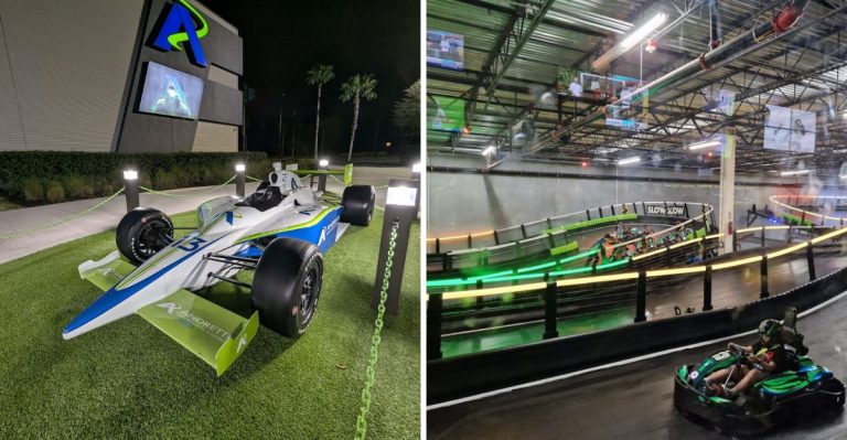 The Largest Indoor Go-Kart Track In Florida Will Give You The Ride Of Your Life