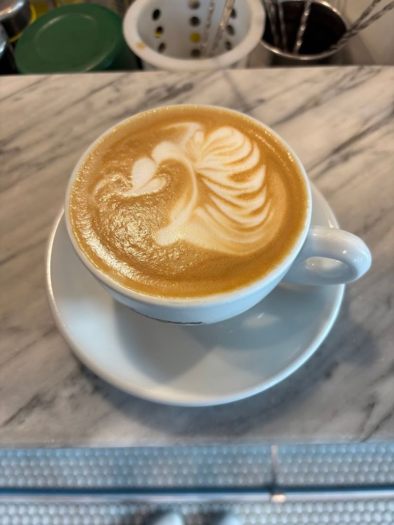 The Latte Art Is Always On Point
