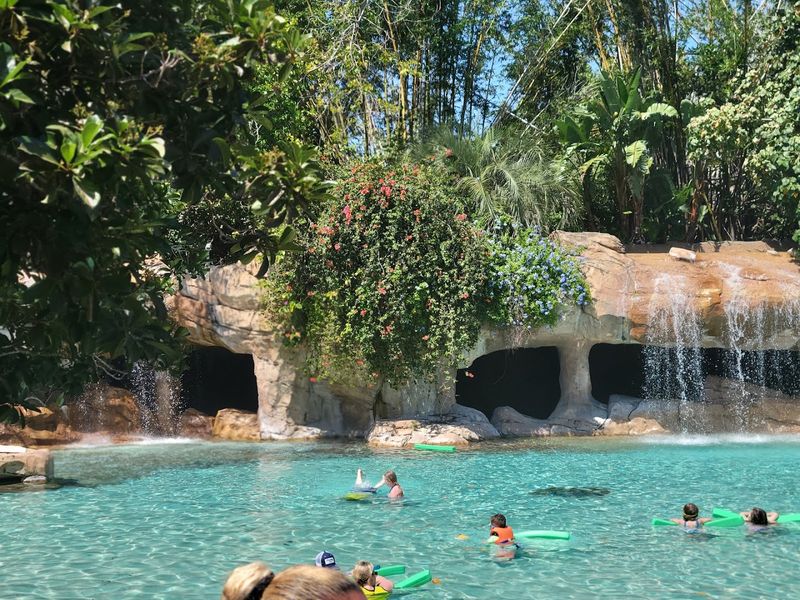 The Lazy River That Winds Through The Whole Park
