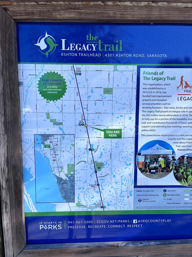 The Legacy Trail - Ashton Trailhead, Sarasota