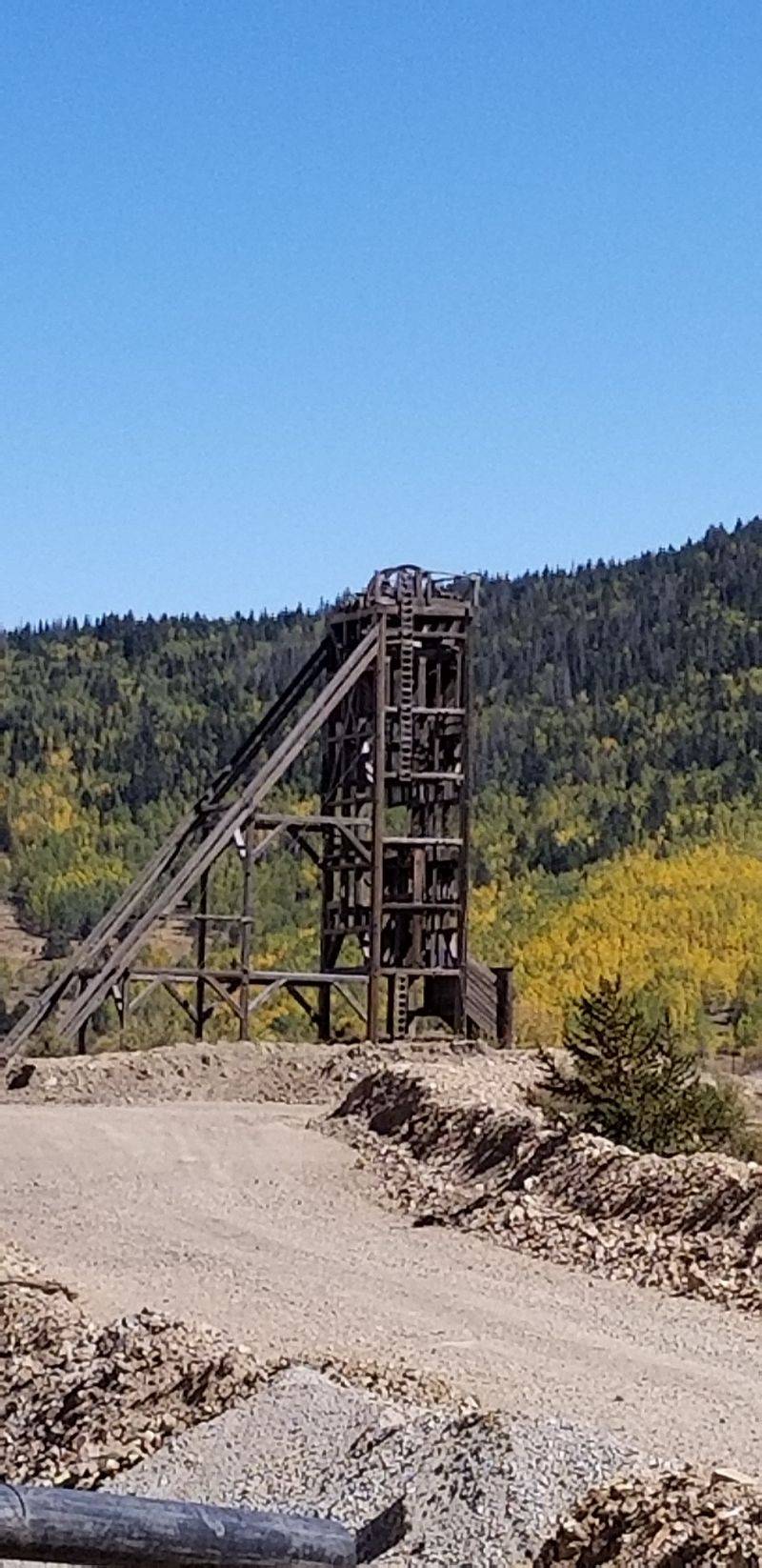 Walking in Actual Mining Tunnels