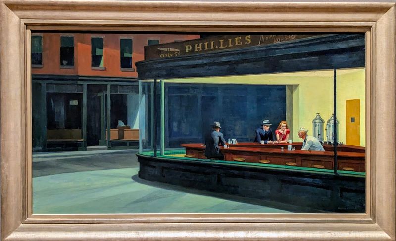 Nighthawks And American Gothic
