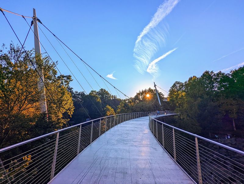 The Liberty Bridge Is Unlike Any Other Pedestrian Crossing In The South