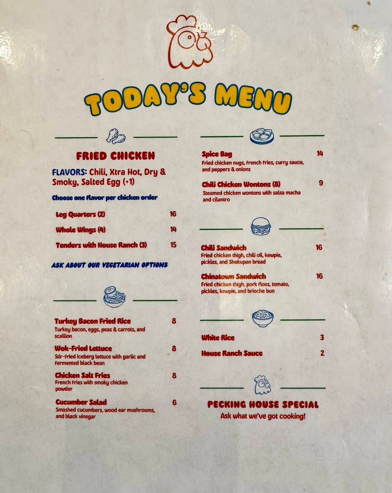 A Menu That Stays Focused and Tight