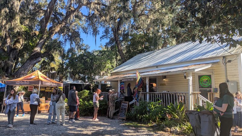 The Live Oak Canopy That Defines the Town The Live Oak Canopy That Defines the Town