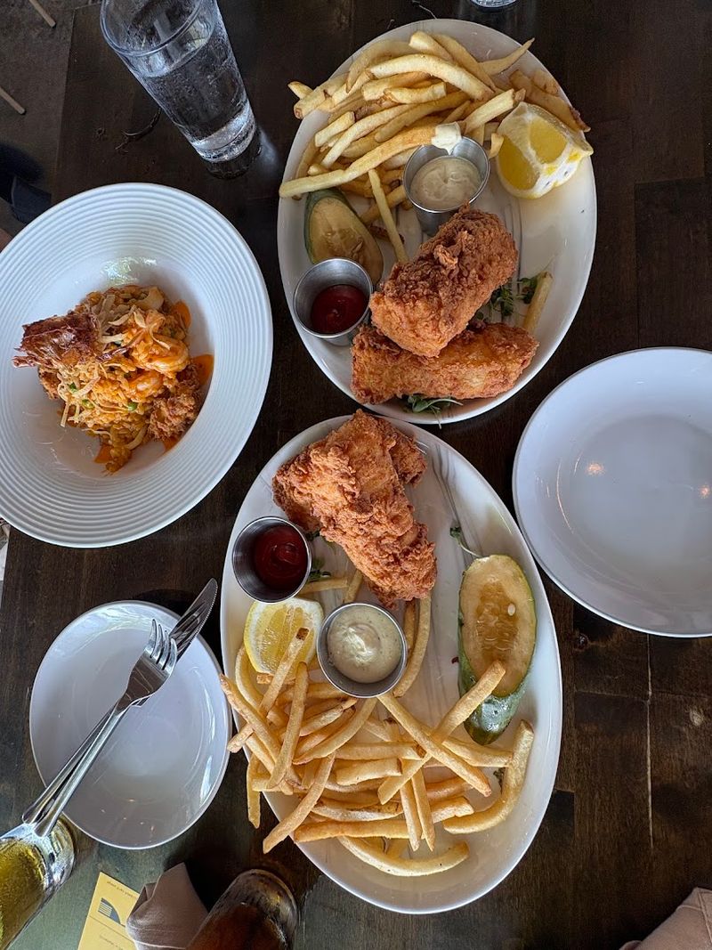 Fish And Chips Done With A Satisfying Crispy Finish