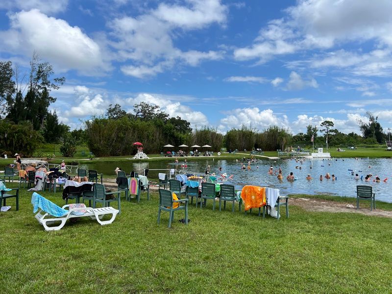 The Location Right Next To Warm Mineral Springs