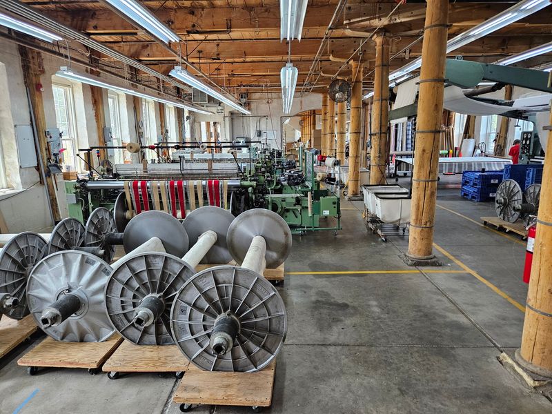 The Looms Here Have Been Busy Since Before The Civil War