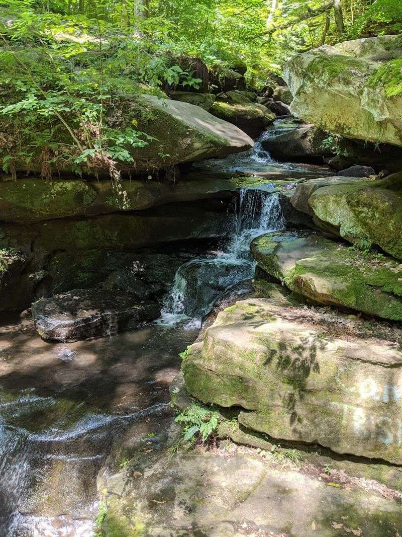 Exploring the Gorge Beyond the Falls