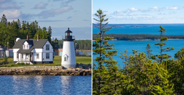 The Maine Harbor Drive Where Fishing Boats, Fog, And Fall Colors Create A Perfect New England Escape