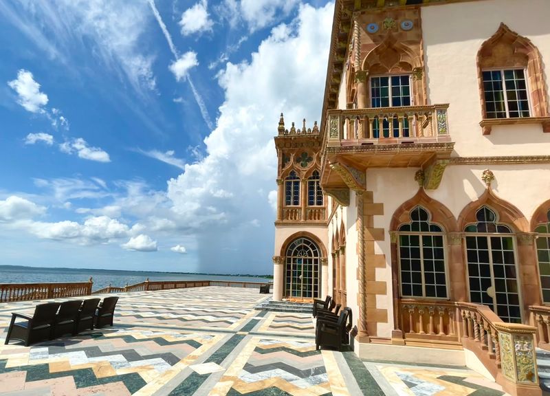 The Marble Terrace Where The Bay Comes Calling The Marble Terrace Where The Bay Comes Calling