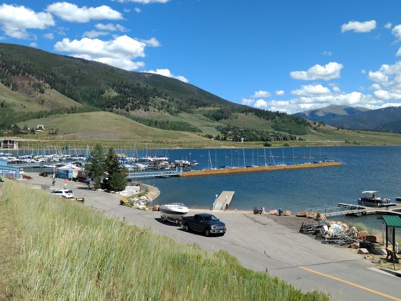 The Marina Gives The Lake A Working Address The Marina Gives The Lake A Working Address