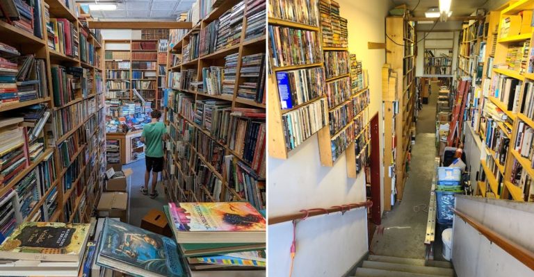The Massive Used Bookstore In Washington That Takes Nearly All Day To Explore