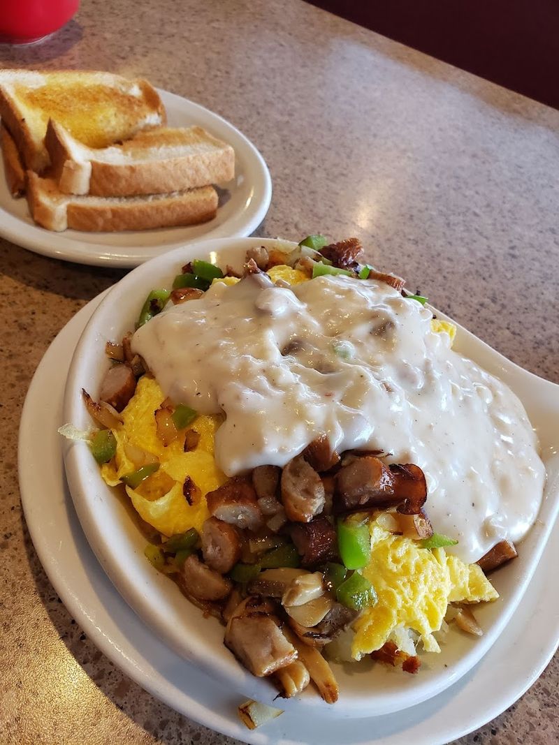 The Meat Lover's Omelet Is The Heavy Hitter