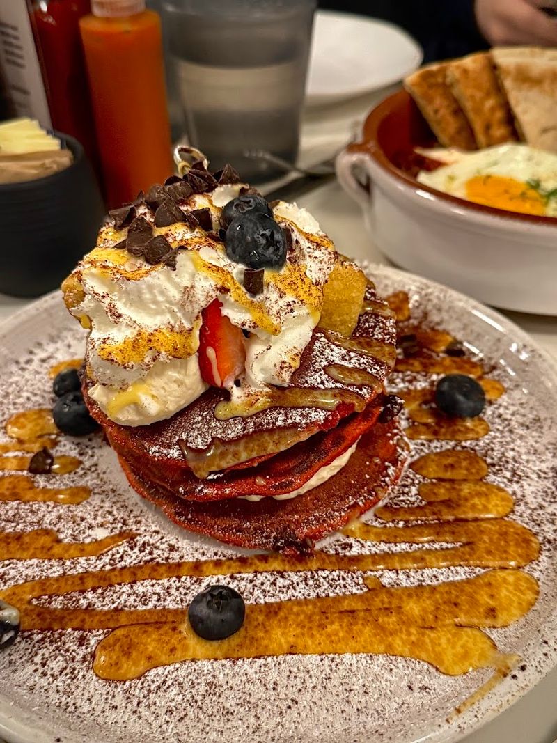 Red Velvet Tiramisu Pancakes That Went Viral For Good Reason