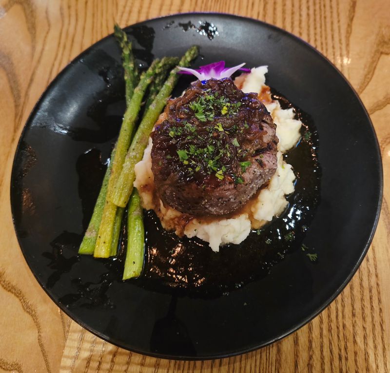 The Menu Fits The Upscale Experience