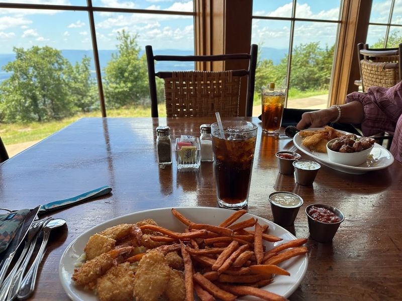 Sunset Dinner Up Here Is A Whole Cinematic Event