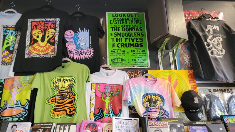 The Merch Wall Is A Music Fan's Dream The Merch Wall Is A Music Fan's Dream