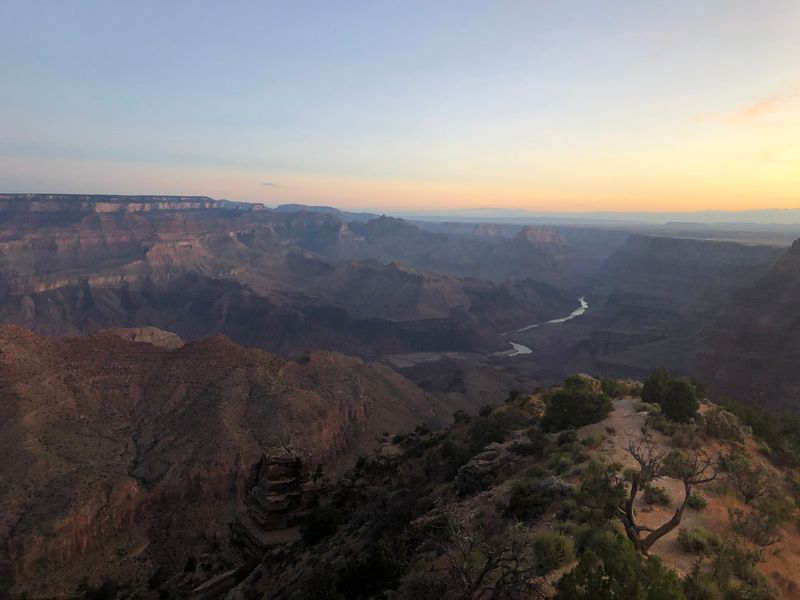 The Milky Way Above the Canyon