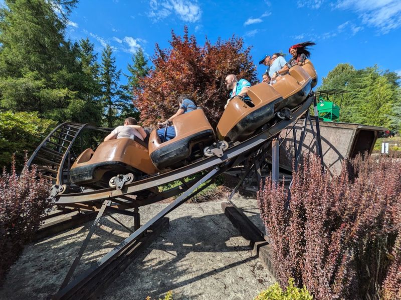 The Mine Twister Roller Coaster 