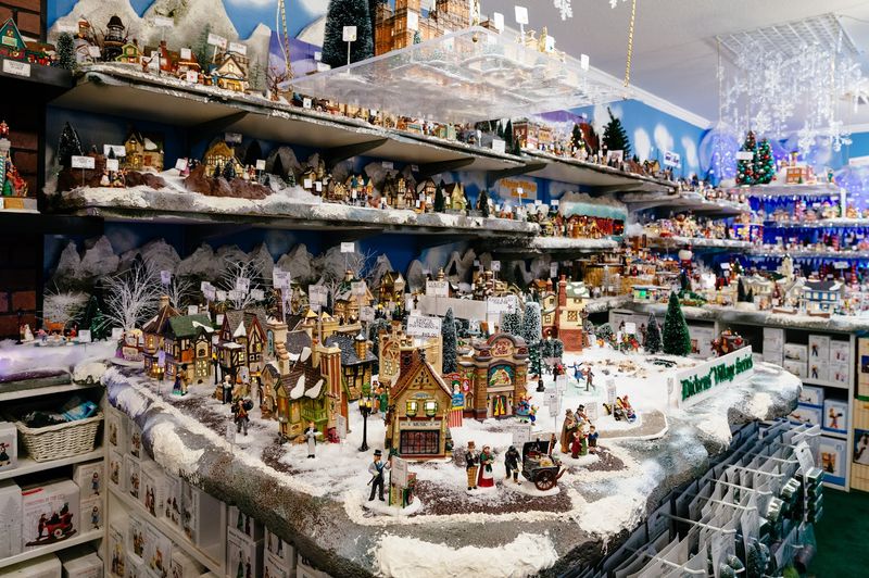 The Mini Christmas Village Room Worth The Trip Alone The Mini Christmas Village Room Worth The Trip Alone