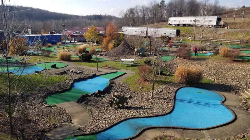 The Miniature Golf Course On The Property