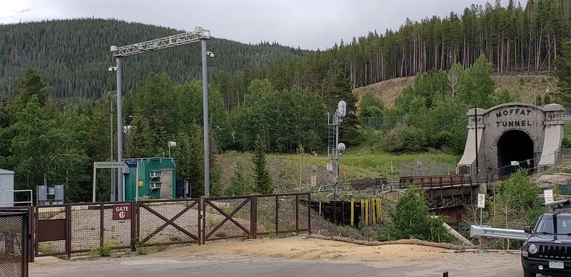 East Portal of the Moffat Tunnel — West of Rollinsville, Colorado