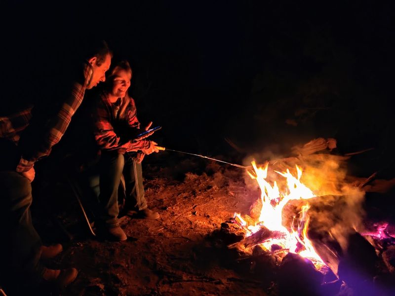 The Moonlight Market And Campfire Evenings