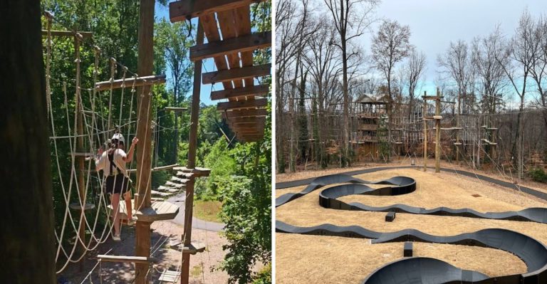 The Most Extreme Rope Course In South Carolina Isn’t For The Faint Of Heart