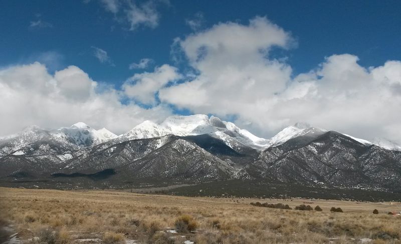 Where the Sangre de Cristo Mountains Meet the Valley Floor