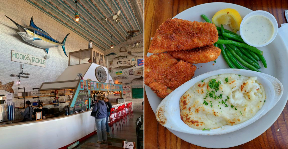 Inside Marine City Fish Company