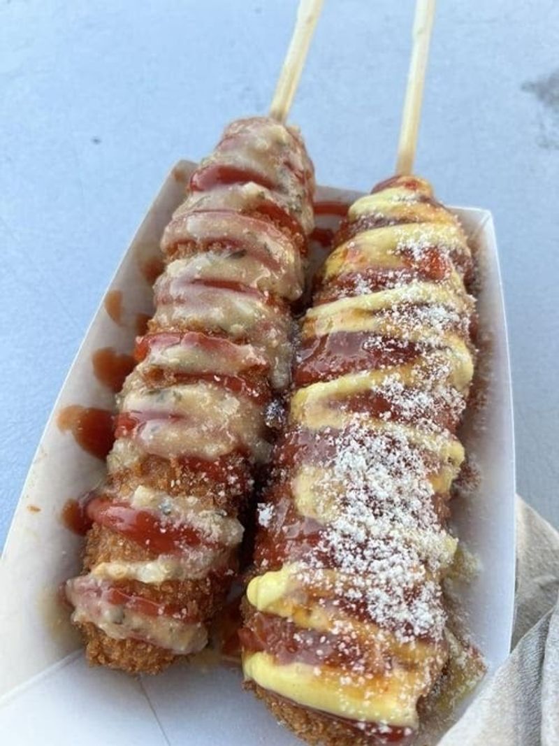 The Mozzarella And Hotdog Combo 