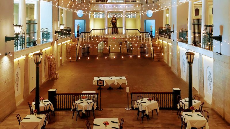 The Museum Cafe Offers A Unique Dining Experience Inside The Historic Building
