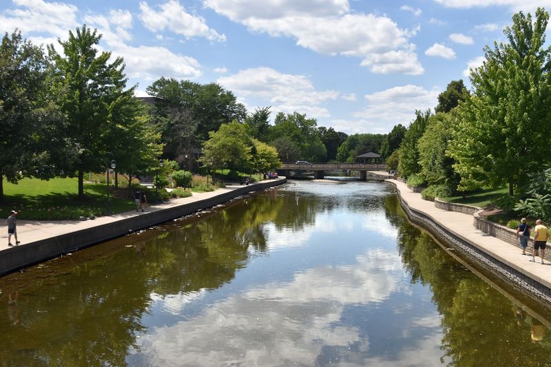 The Naperville Riverwalk, Naperville, IL
